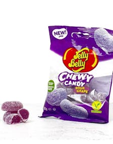 1715126400_1Jelly Belly Chewy Candy Sours - Sur Vingummi med Druesmak 60 gram (USA Import)