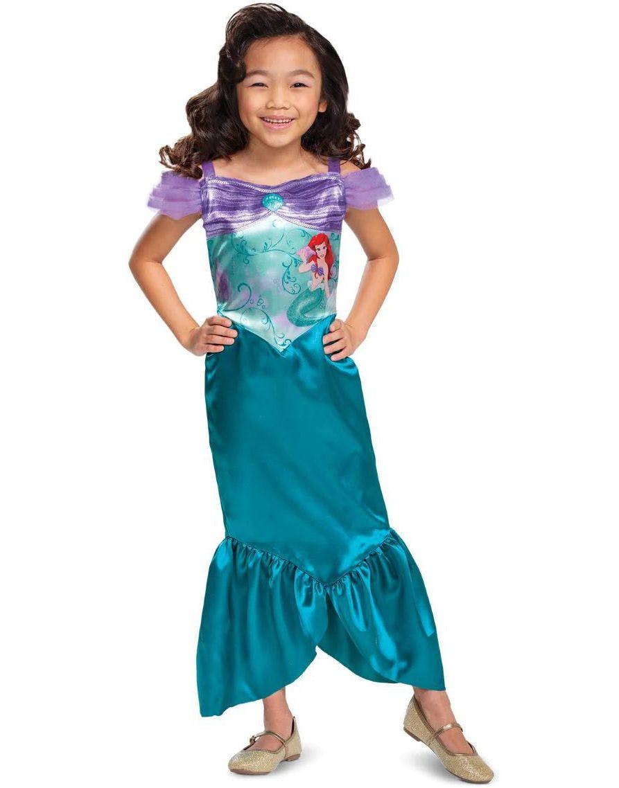 Ariel - Licenseret Den Lille Havfrue Kostume til Børn - Havfruer - Kostumer Tema - Kostumer - KARNEVAL