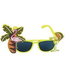Gula Wayfarer Kostymglasögon med Flamingo