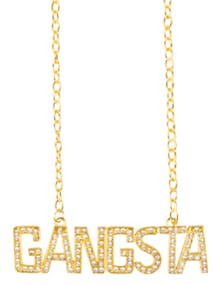 Gangsta - Gullfarget Smykke