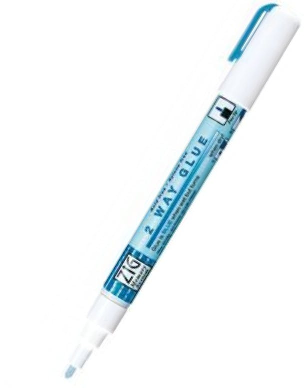 Zig 2 Way Glue Pen Carded Fine Tip.