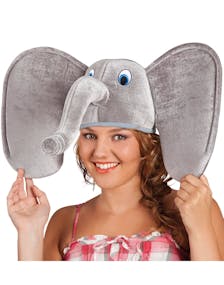 Elefanthatt med Store Ører og Snabel