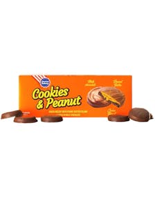 American Bakery Cookies & Peanut - Kjeks med Sjokolade og Peanøttsmør 96 gram (USA Import)