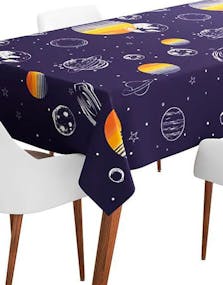 Bordduk med Verdensrom Motiv 120x180 cm - Astronaut Party