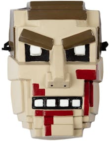 Blodig Zombie Pixel Block Maske