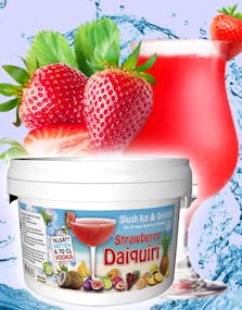 Strawberry Daiquiri - Slush Ice & Drinkblanding