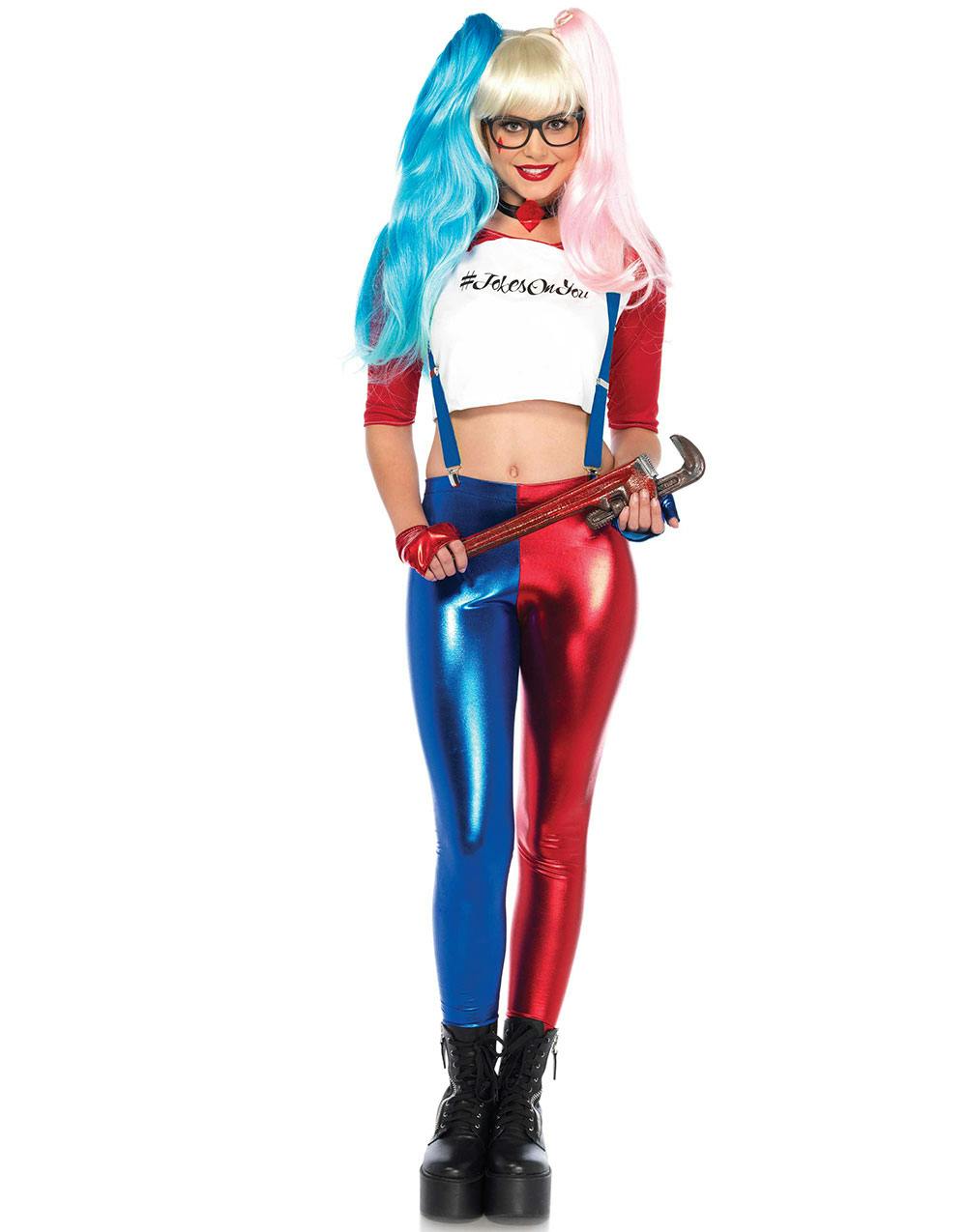 Harley inspireret Damekostume - Suicide Squad - Film & TV - efter Tema - Kostumer - KARNEVAL