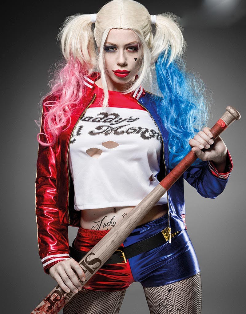 Harley Quinn Inspireret Luksuskostume - Suicide Squad - Film TV - efter Tema - Kostumer