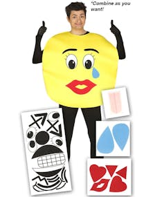 DIY Emoji Kostym - Klipp till Emoticons Själv