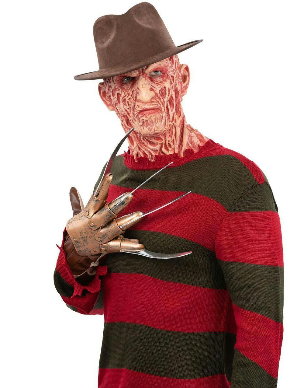 Licenseret Freddy Krueger Strikket Sweater - Freddy Krueger - Film & TV Kostumer efter Tema - Kostumer - KARNEVAL