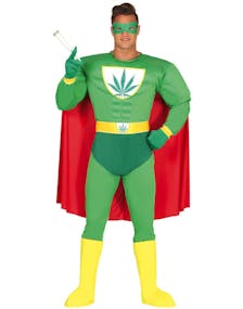 Marijuana Superhelt - Herrekostyme