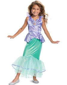 Lisensiert Den Lille Havfruen Ariel Kostyme til Barn