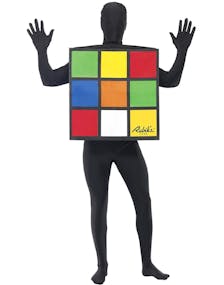 Lisensiert Rubik's Cube Unisex Kostyme til Voksen - Onsize