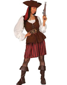 Pirat Frøken - Komplett Kostyme