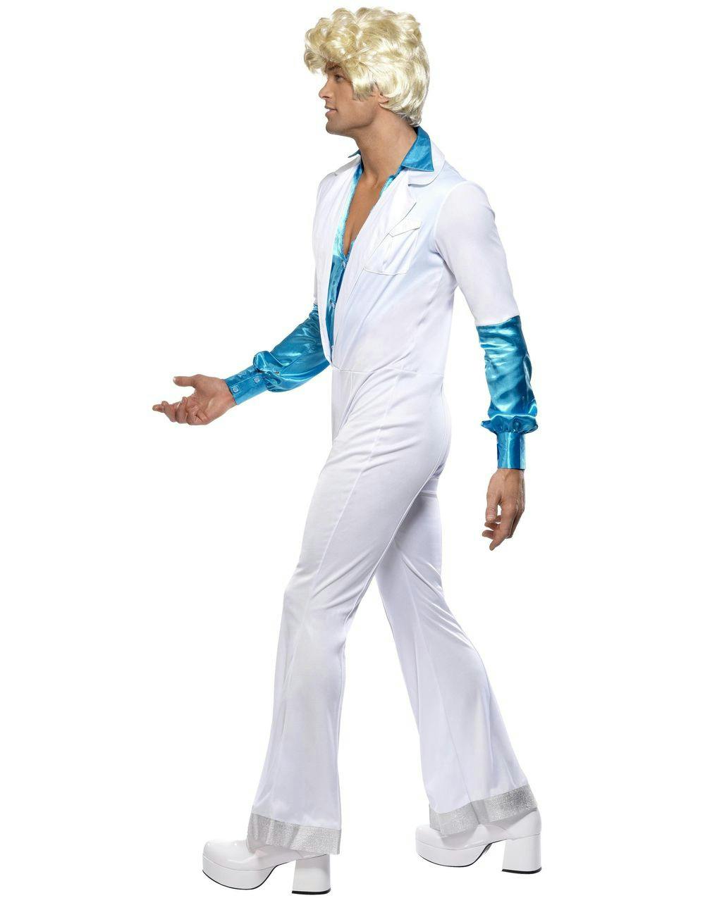 70 Tal Disco Jumpsuit Herrutklädnad 60/70Tal Maskeraddräkter Efter Tema Maskeradkläder