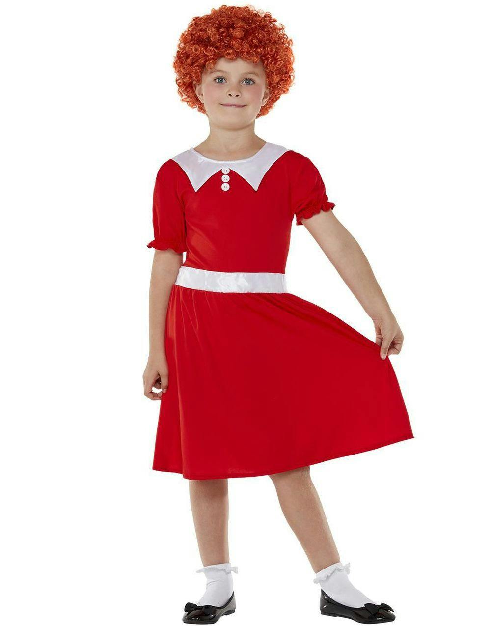 bekymre Hensigt Forkæl dig Annie inspireret Kostume til Børn - Andre Film- & TV Karakterer - Film & TV  - Kostumer efter Tema - Kostumer - KARNEVAL