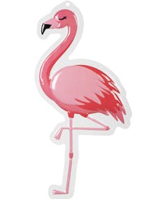 Flamingo Vegg- / Dørdekorasjon 50x30 cm - Flamingo Gold