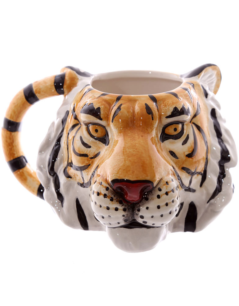 bid Den fremmede Vejfremstillingsproces Tigerhoved-Formet Keramik Krus - Glas, Kopper & Krus - Glas, Bar &  Festudstyr - HUS & GAVER