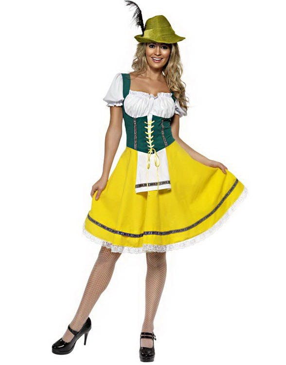 Intrusion enkelt største Oktoberfest Fraulein Kostyme og andre Alle våre Kostymer
