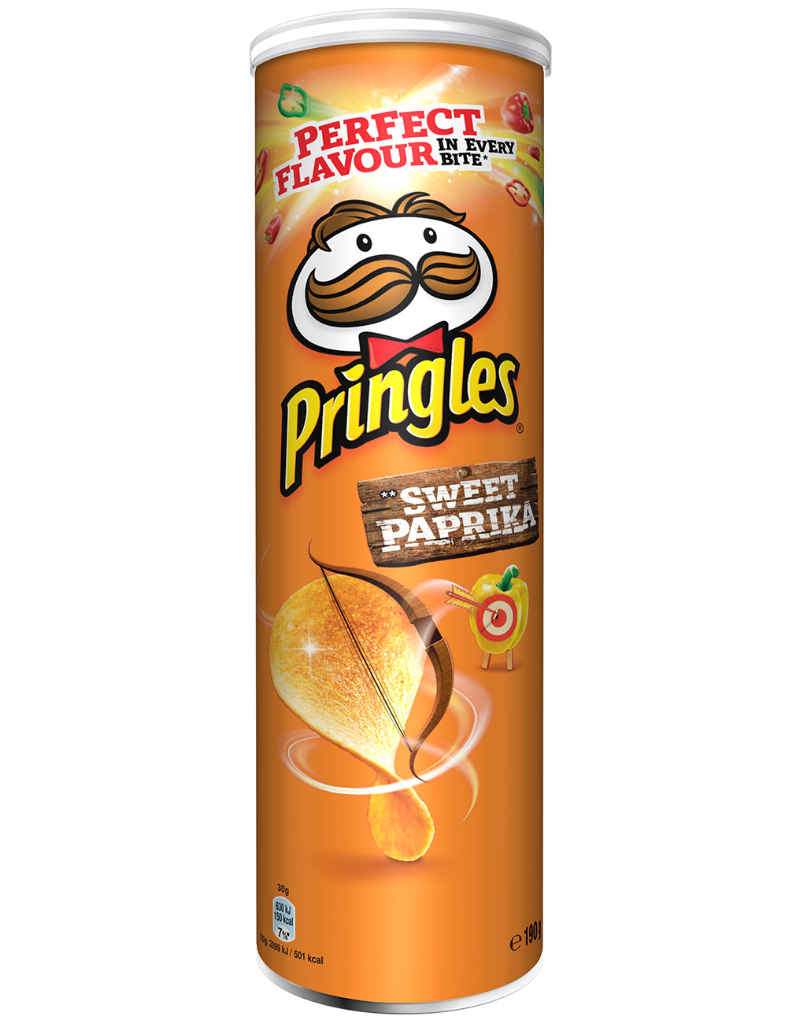 Pringles Sweet Paprika 200g - Se Alle Vores Slik - Slik Og Chokolade - SLIK