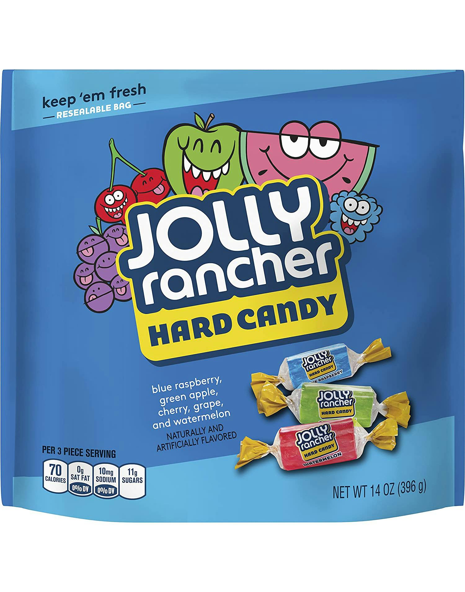 Jolly Rancher Slik med 5 Slags Smag 396 gram (USA Import) - Se Alle Vores Slik - og Chokolade - SLIK