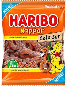 Haribo Sure Colasmokker - Vingummi 70 gram