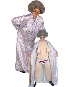 Flashing Grandma Kostyme