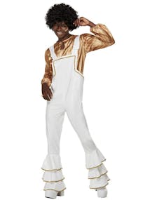 70-Talls Abba Glam Kostyme til Mann