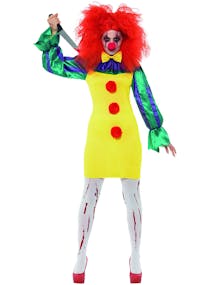 Penny The Clown - Klovnekostyme til Dame