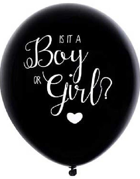 Är Det En Pojke Eller Flicka 46 Cm Ballong Med Konfetti För Tjejer Gender Reveal 0530