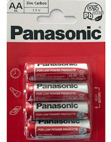 1788134400_84 stk Panasonic AA Zink Carbon Batterier
