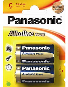 1801353600_82 stk Panasonic C Alkaline Batterier