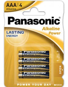 1896048000_84 stk Panasonic AAA Alkaline Batterier
