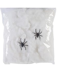 Spindelnät med Två Spindlar Maskeradtillbehör