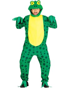Grønt Frosk Jumpsuit Kostyme til Mann