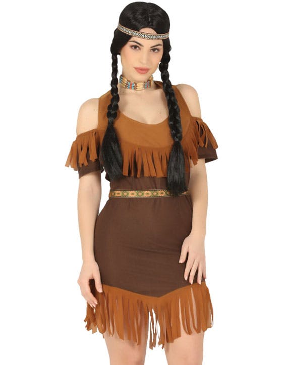 Indianer Kostume til Kvinder - Voksenkostumer Kostumer efter Tema - -