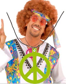Peace Hippie Smykke - Grønn