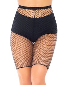 Sexy Netting Biker Shorts
