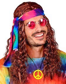 Peace Hippie Smykke - Gul