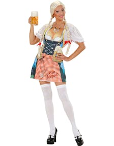 Oktoberfest Heidi Förkläde med Fotorealistiskt Tryck
