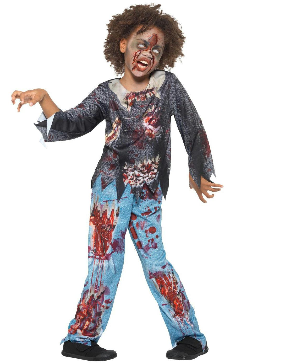 råd tvetydigheden Waterfront Zombie Kostume med Fotorealistisk Tryk til Barn - Se alle vores Kostumer -  Kostumer efter Tema - Kostumer - KARNEVAL