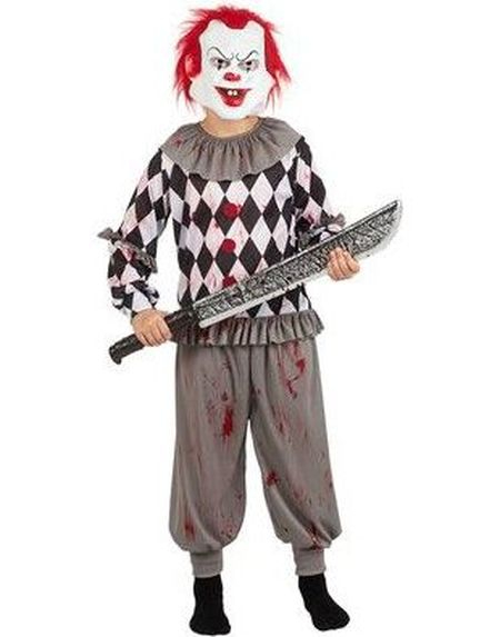 sandsynlighed Ekspedient depositum Creepy Killer Clown - Klovnekostume til Børn - Klovne - Kostumer efter Tema  - Kostumer - KARNEVAL