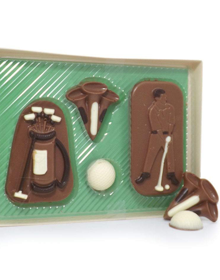 beskyttelse kul konstant Golf-Formet Mælkechokolade - Gavesæt - Se Alle Vores Slik - Slik og  Chokolade - SLIK