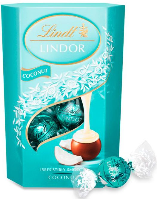 LINDOR Mjölkchokladpraliner 200g från Lindt, Choklad