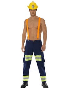 Sexy Fireman - Kostyme til Mann