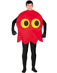 Pacman Inspirerad Blinky Unisex Kostym
