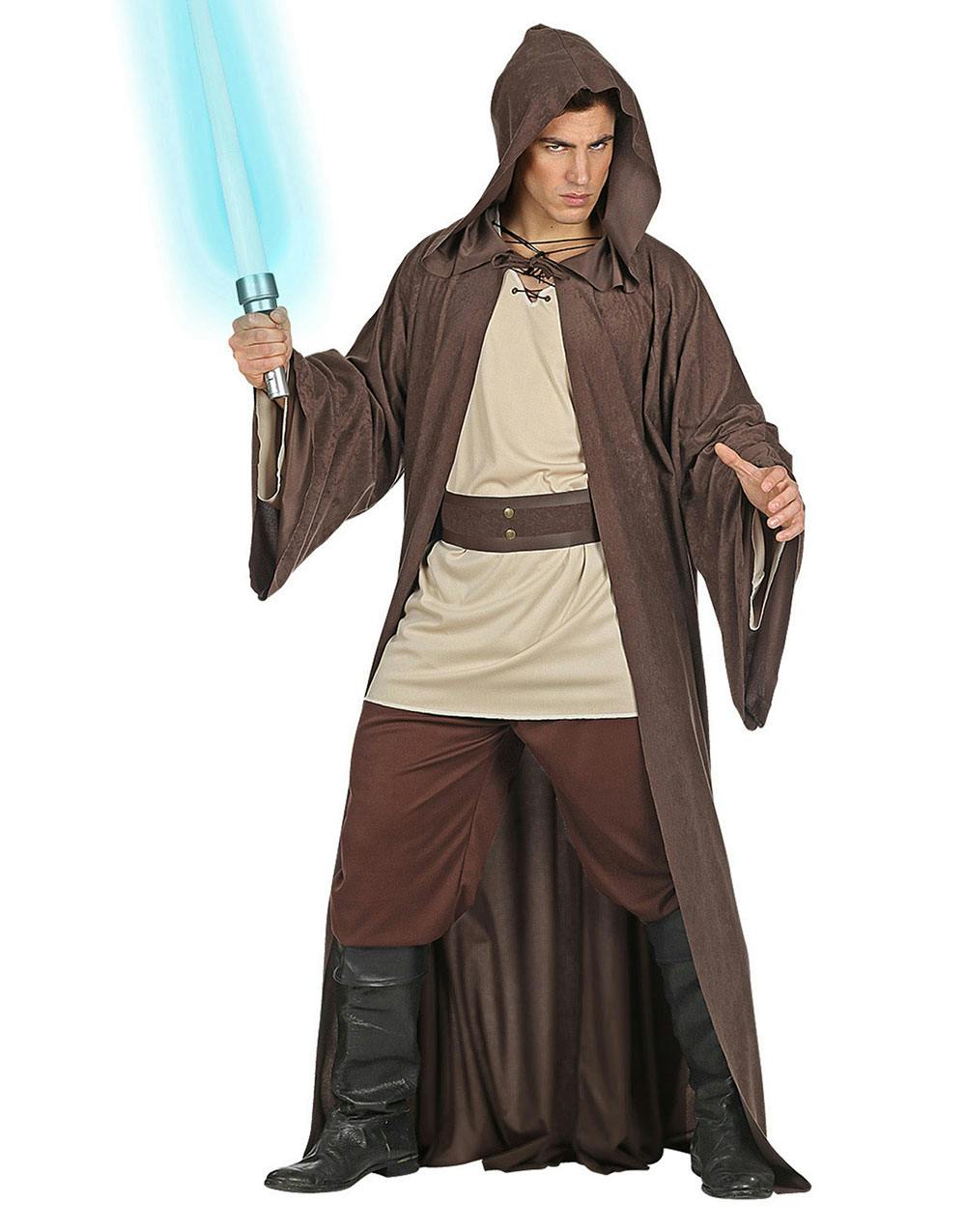 er der sløring Finde sig i Star Wars Inspireret Jedi Herrekostume - Star Wars - Film & TV - Kostumer  efter Tema - Kostumer - KARNEVAL