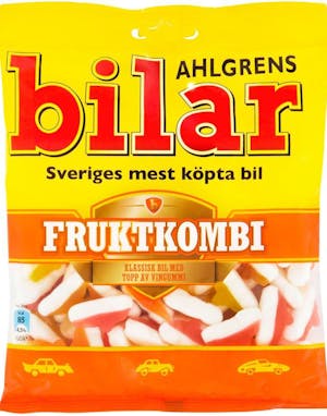 Ahlgrens Biler Frugtkombi 125 gram Skumslik - Se Vores Slik - Slik og Chokolade - SLIK