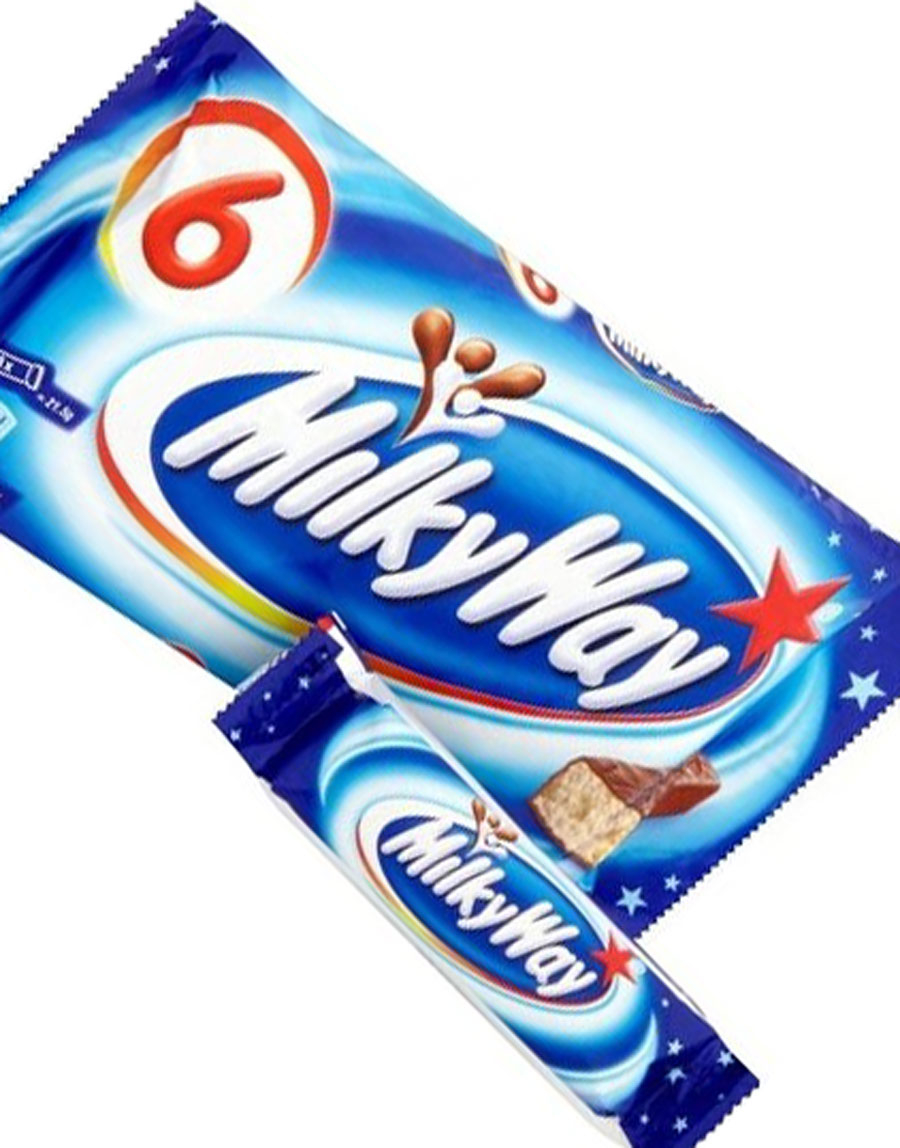 fiber Bonde Ung dame 6 Pk. Milky Way Chokolade - 129 gram - Se Alle Vores Slik - Slik og  Chokolade - SLIK
