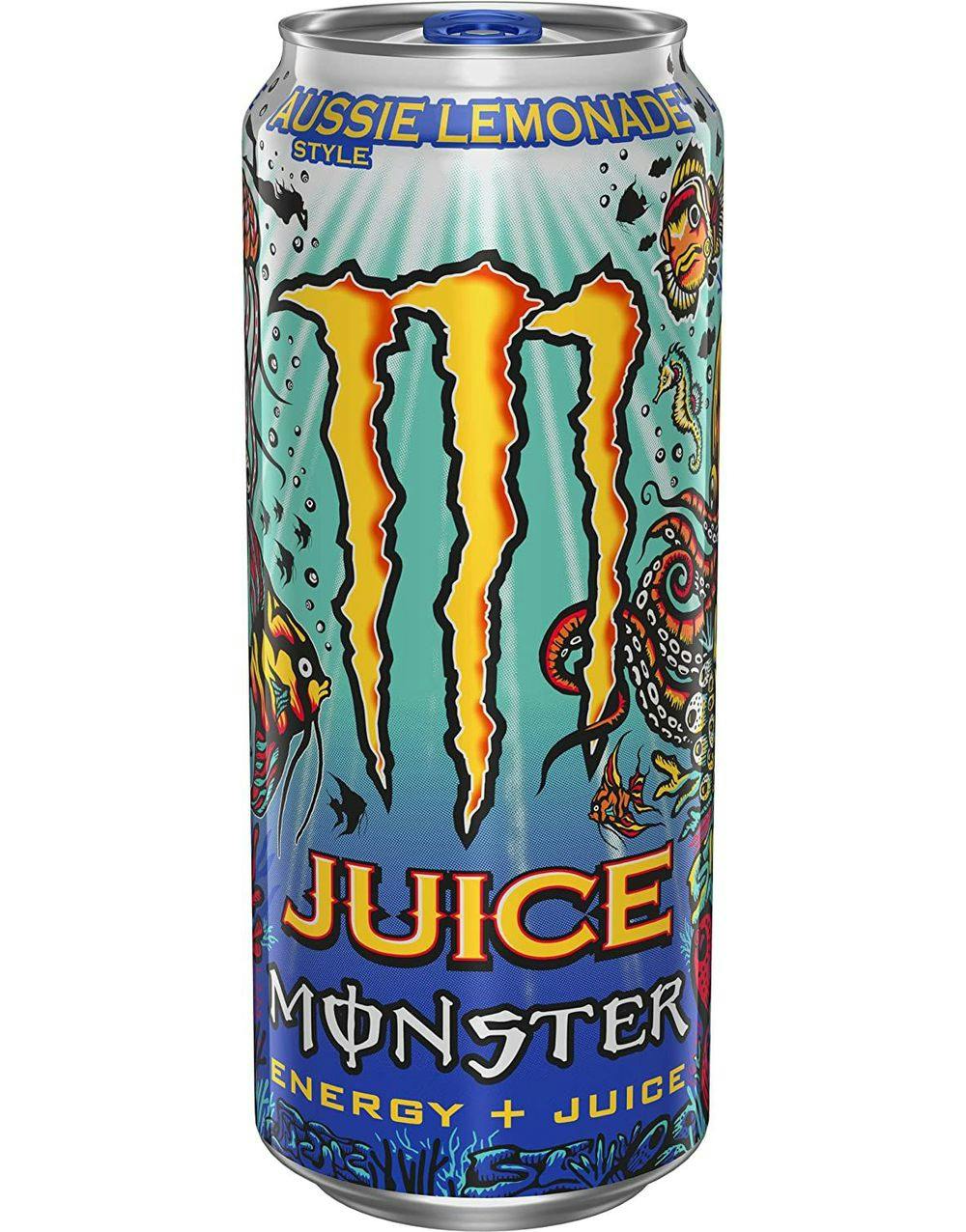 Monster Energy Juiced Aussie Lemonade 500 ml - Se Alle Vores Slik Slik og Chokolade -